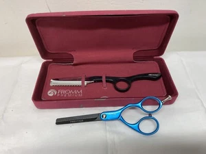 Maquinilla de afeitar Fromm Premium #108 en caja y tijeras de peinado #3068 Prestige nueva - Imagen 1 de 16