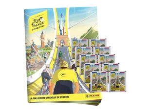 Panini Tour de France 2025 Sticker | 1x Stickeralbum + 10x Stickertüten - Bild 1 von 4