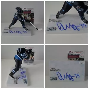 Dustin Byfuglien Autographed Winnipeg Jets Imports Dragon McFarlane JSA Cert COA - Picture 1 of 8
