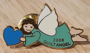 Pin de solapa Quilt Angel 2008 - Imagen 1 de 4