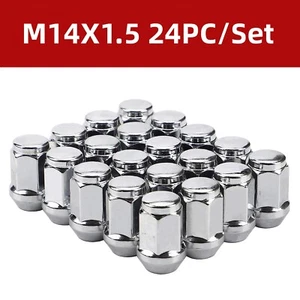 24PCS M14X1.5 Wheel Lug Nuts Replacement for 2000-2022 GMC Yukon - Picture 1 of 7