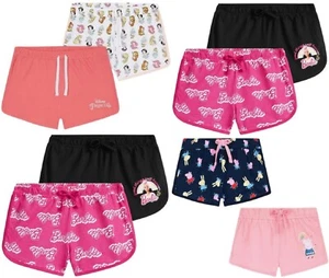 Confezione 2 pantaloncini estivi bambina BARBIE, PEPPA o PRINCIPESSA taglie 1-12 anni - Foto 1 di 9