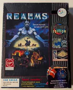 Realms - Platinum Edition (Commodore Amiga) Big Box EUR - Foto 1 di 10