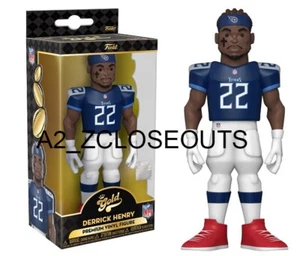 Derrick Henry Tennessee Titans Funko Oro 5" NFL, Coleccionables, Camiseta, Panini - Imagen 1 de 1