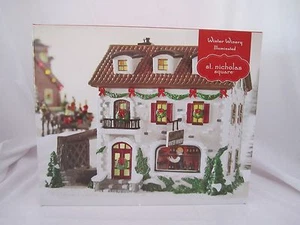 Bodega de invierno St Nicholas Square Village NUEVA COMO NUEVA - Imagen 1 de 6
