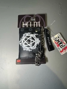 Bravado Brand New HIM Band Wallet Black Heartagram - Picture 1 of 3