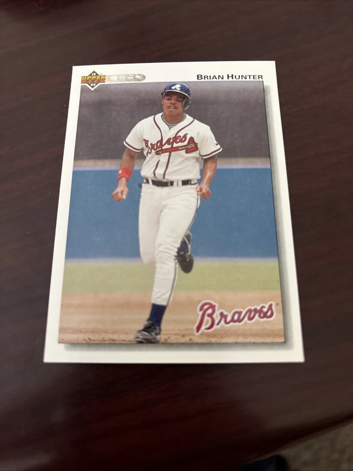 1992 Upper Deck Brian Hunter Atlanta Braves #366 - Image 1 of 1