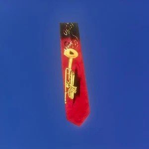Tie Instrument Horns Neckties. Brass Instruments Tuba Steven Harris - Picture 1 of 4