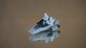 Micro Máquinas Star Wars Primer Orden Snowspeeder (Sucio) Hasbro - Imagen 1 de 6