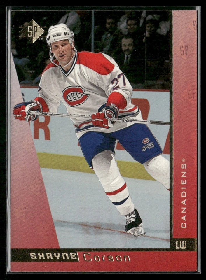 1996-97 UPPER DECK SP SHAYNE CORSON MONTREAL CANADIENS #84 - Image 1 of 3