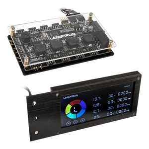 Lamptron SM436 PCI RGB-Lüfter und LED-Controller - schwarz - Bild 1 von 3