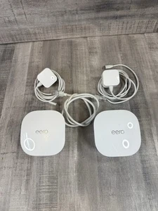 Eero Pro 6 Tri-Band Mesh Wi-Fi 6 System - White, Pack of 2 - Bild 1 von 10