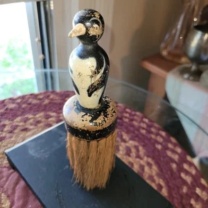 Vintage Pinguin Pferdehaar Krümel Bürste 7" - Bild 1 von 7