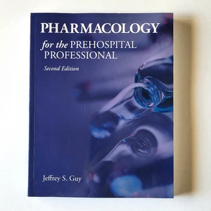 Pharmacology for the Prehospital Professional 2nd Ed Jeffrey S Guy 2020 VG Cond - Picture 1 of 7