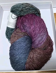 Interlacements Rick Rack Hand Dyed #3 wt Judy Ditmore 1200 yds 16 oz Rayon #118 - Picture 1 of 12