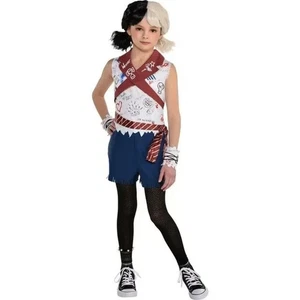 Disney Cruella's Estella Medium 8-10 4-teiliges mehrfarbiges Halloween Kostüm - NEU! - Bild 1 von 3