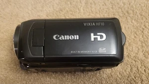 Canon Vixia HF10 Digital-Camcorder 16 GB High-Definition 1080p - Bild 1 von 16