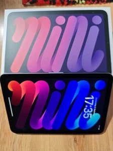 iPad Mini 6. Gen WiFi 2022 Space Gray Wie Neu Top Zustand - Afbeelding 1 van 6