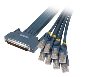 Câble Cisco Octal 2509 2511 2600 NM-16A CAB-OCTAL-ASYNC NEUF - Photo 1/1