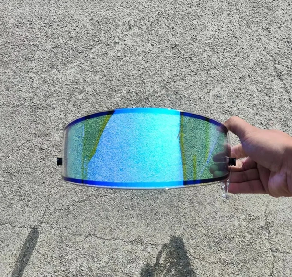 Visera Bell Aftermarket para casco de carreras serie 7 HP7 RS7 RS7 K azul claro. Foto 1 de 1