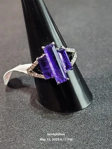 Bomb Party RBP6123, Decide On A Reason - Gr. 10 Dark Amethyst Qz Rhodiniert - Bild 1 von 5