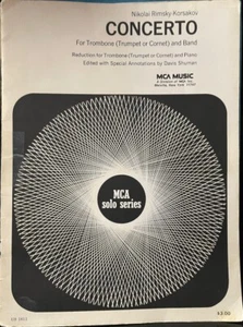 Concierto para trompeta y piano de Nicolai Rimsky Korsakov música MCA - Imagen 1 de 4