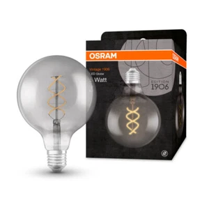 Osram Vintage 1906 LED Filament Globe G125 4,5W E27 Rauchglas extra warmweiß - Bild 1 von 8