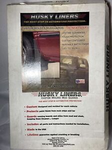Husky 57281 Black Rear Mud Guards 02-07 Chevy Trailblazer NEW