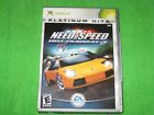 Need for Speed: Hot Pursuit 2 Platinum Hits (Microsoft Xbox, 2003) NO MANUAL