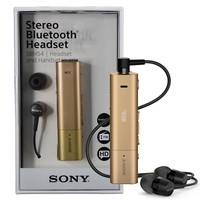 Sony SBH54 NFC Stereo Bluetooth HD Voice Noise Cancellation Headset FM - Gold