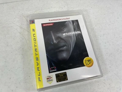 Sony PS3 Playstation 3 Metal Gear Solid The Best 4 Asia Import US Seller - Image 1 of 4