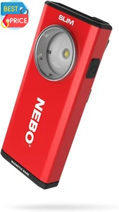 Luz de Trabajo Delgada, USB Recargable Luz de Bolsillo Brillante con Clip - Imagen 1 de 12