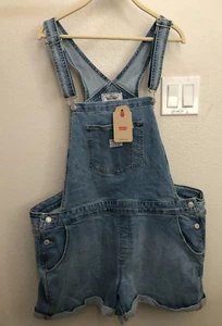Levi's Overalls Women’s Size 20W Blue Jean Denim Shorts NWT *Free shipping* - Picture 1 of 8
