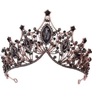 Crystal Wedding Crowns Baroque Queen Crowns Costume Party Hair Accessories fo... - Picture 1 of 5