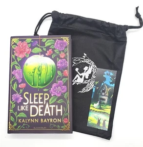 Kaylnn Bayron Sleep Like Death Hardcover Sprayed Edges Fairyloot Exclusive New - Bild 1 von 9