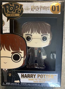 Funko Pop! Pin Harry Potter 01 Wizarding World 4" Enamel Pin Sealed Plus Stand - Picture 1 of 8