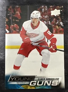 2022-23 Upper Deck Young Guns 489 Elmer Soderblom Detroit Red Wings - Foto 1 di 2