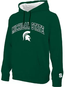 Sudadera con Capucha Clásica Universitaria Bordada Verde Michigan State Spartans - Imagen 1 de 6