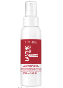Rimmel London Insta Fix & Go Quick Dry 2-in-1 Primer and Setting Spray, 100 ml