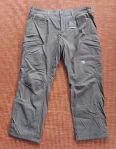Eddie Bauer First Ascent Pants Men Guide Pro Fleece Lined 40x30 Gray Outdoor NWT - Picture 1 of 8