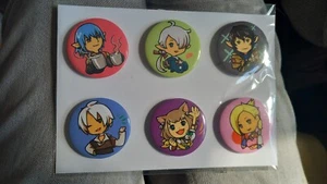 Final fantasy festival 2019 Paris button badges, sealed, very rare - Picture 1 of 2