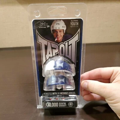 Protetor bucal Tapout (pacote com 2) uso juvenil com ou sem aparelho FRETE GRÁTIS - Imagem 1 de 4