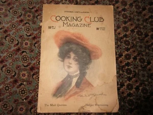 Original Cooking Club Magazine February 1908 - Picture 1 of 12