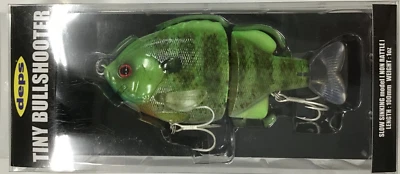 Deps Tiny Bullshooter 100 Slow Sinking #17 LIME BACK GILL Color 1.0oz NEW Japan - Image 1 of 2