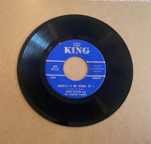 JAMES BROWN AMERICA IS MY HOME PT. 1 & 2 KING 45 6112 - Picture 1 of 2