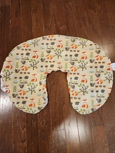 Boppy Classic Nursing Pillow and Positioner - Fox, Squirrel Print - Picture 1 of 3