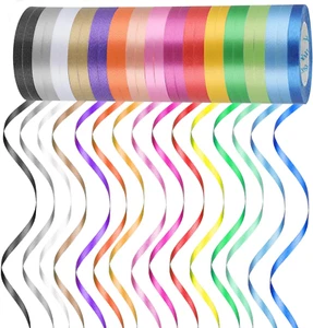 30 Rolls 15 Colors Balloon Ribbon String Curling Ribbon for Gift Wrapping Curlin - Picture 1 of 7