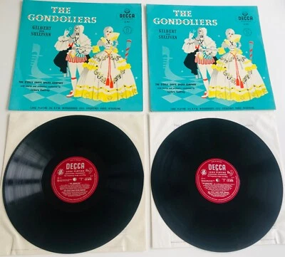 1955 Gilbert And Sullivan The Gondoliers Double 2 Vinyl Album Record LP Set & - Image 1 of 4