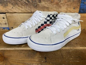 Vans X Alltimers Sk8 Mid Pro True White Men's Sz 10 US BAKER Quartersnacks Dime - Picture 1 of 11