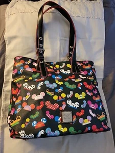 RARE Disney Dooney & Bourke I Am Ear Hat Black Tote Bag Purse New With Tags - Picture 1 of 12